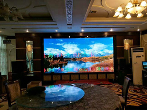 銀川天樂百盛飯店室內p3全彩顯示屏